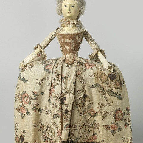 Lise Rogers_unknown maker, wooden doll, France, circa 1760