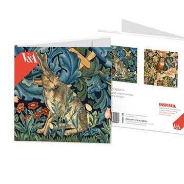 Card Set (Boxed):  Notecards- Tapestry Wildlife