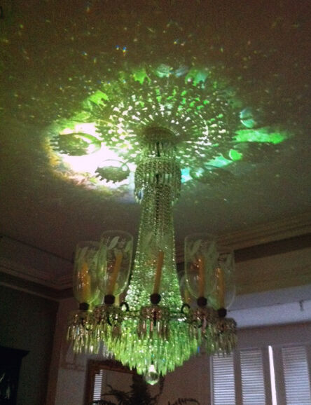 green_chandelier