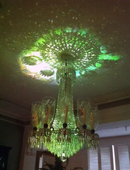 green_chandelier
