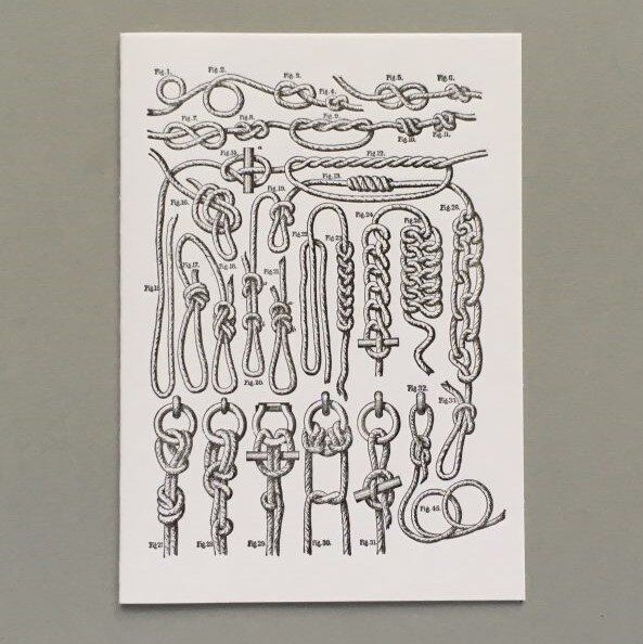 Card (Keyhole Collection): Knots