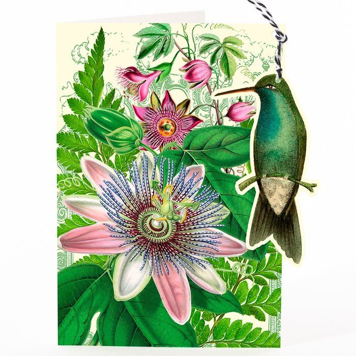 Card (Madame Treacle): Passion Flower