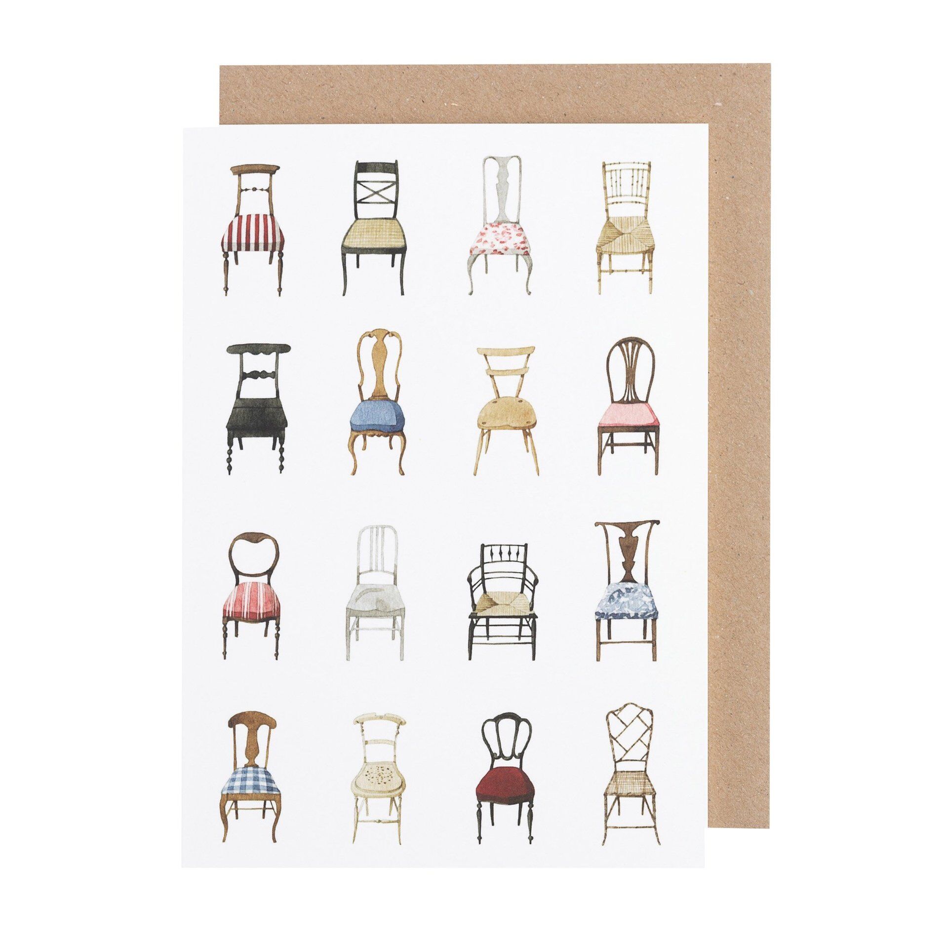 Card (Laura Stoddart): Musical Chairs
