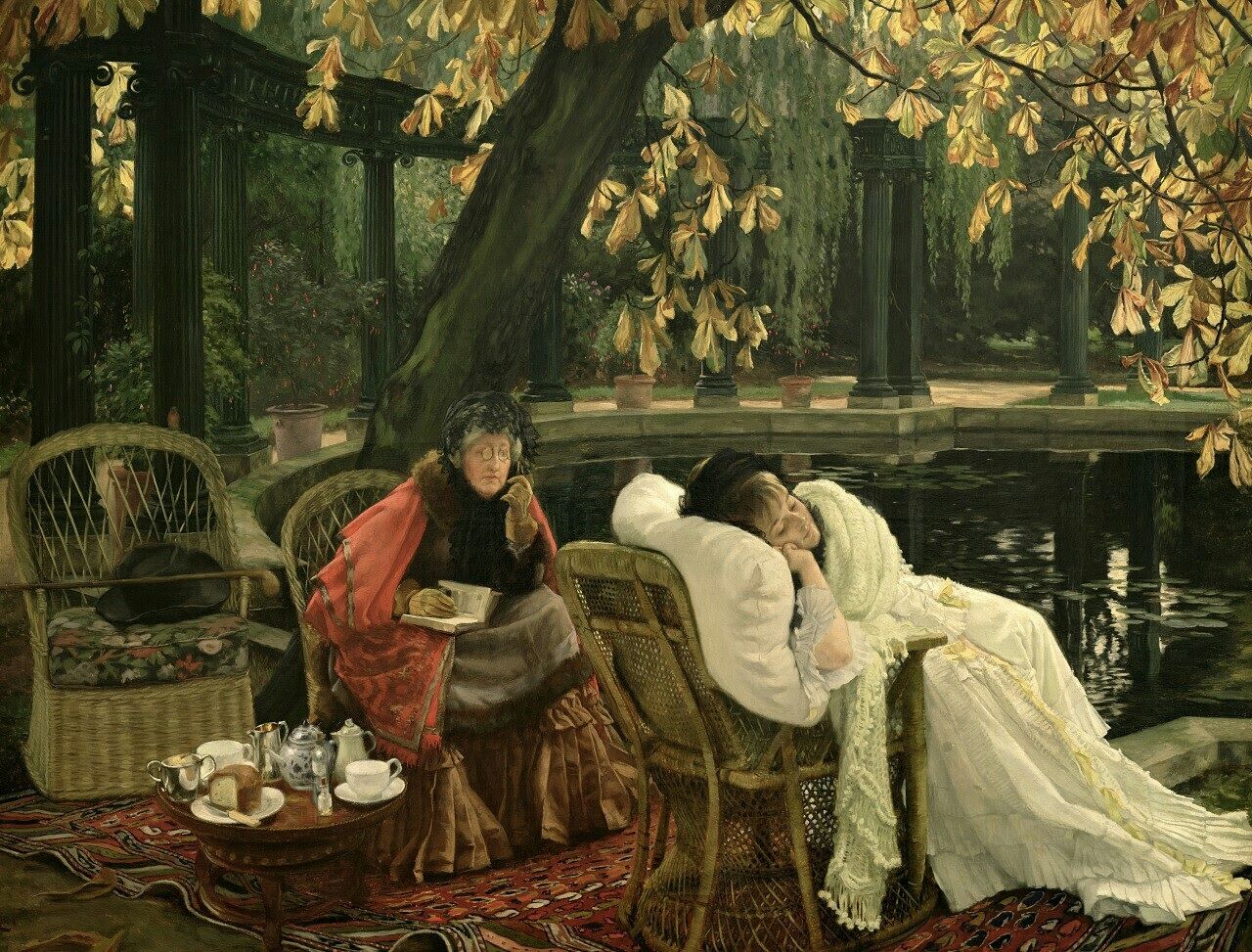 James-Tissot-The-Convalescent