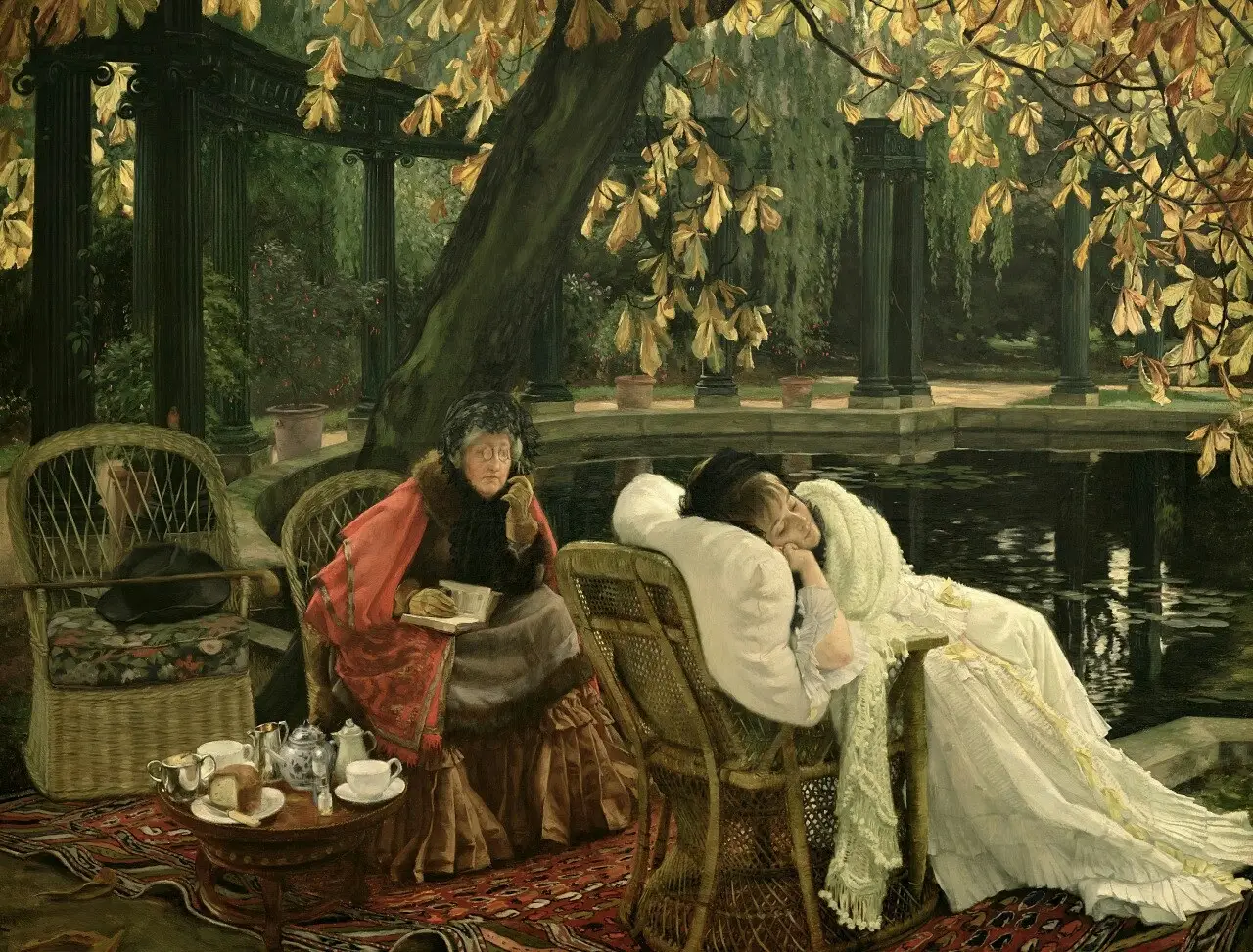 James-Tissot-The-Convalescent