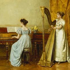 G_G_Kilburne_-_The_music_room