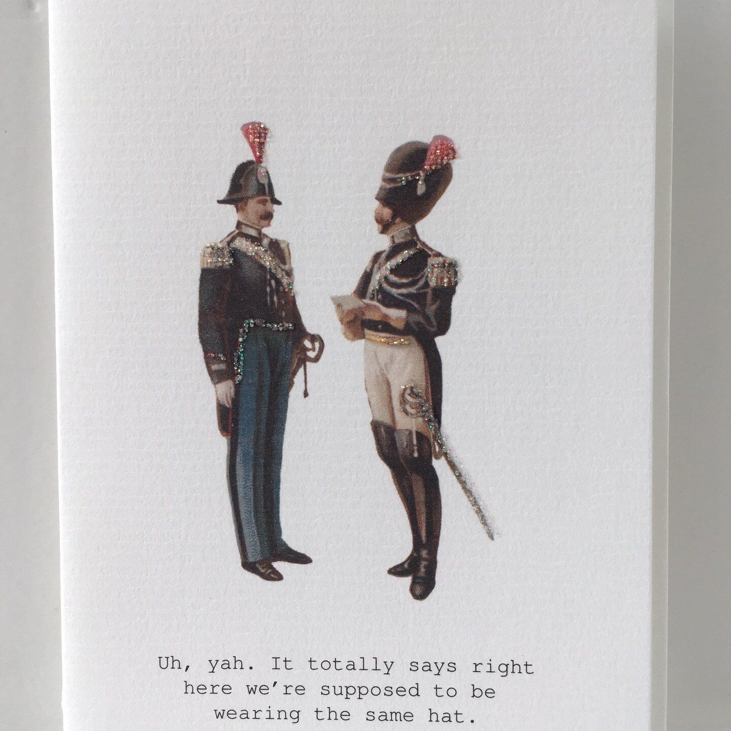 Card (Tokyo Milk): Men with Hats