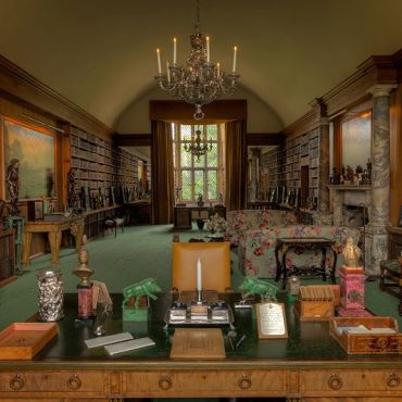 The Library at Anglesey Abbey