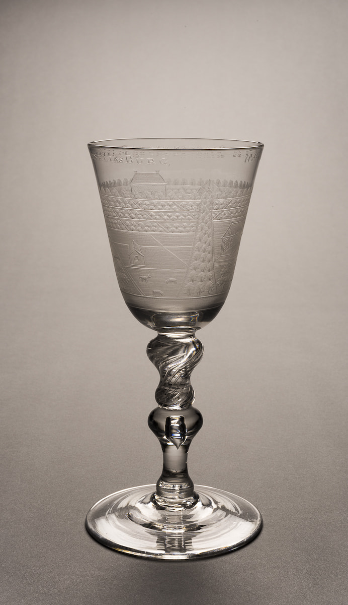 Jacob Sang, originally from Erfurt, was the most important glass